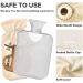 Naanle Sweet Sloth Cartoon Hot Water Bottle - 2L Transparent Large Heat Therapy for Bed Hand & Feet Pain Relief - Buy Online on GoSupps.com