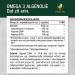 Vitactiv Natural Nutrition VITACTIV Omega 3 pack of 60 capsules of algae oil Omega 3 Vegan Marine Highly dosed with 1000 mg microalgae oil per daily dose 450 mg omega3 fatty acids DHA & EPA - Buy Online on GoSupps.com