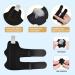 Sopito Finger Splints - 2pcs Finger Support Brace with 6pcs Nylon Sleeves for Broken Fingers, Arthritis, and Knuckle Immobilization - Buy Online on GoSupps.com