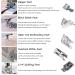 11Pcs Snap On Sewing Machine Presser Feet Set for Brother Singer Janome - Low Shank Use - Buy Online on GoSupps.com