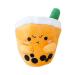 ABC Boba Tea Plush Orange Cute Stuffed Animal Toy 10"