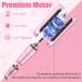 YaFex Cordless Nail Drill - Rechargeable E File Electric Nail Grinder with Ceramic Bit for Acrylic Nails - Manicure & Pedicure Tool - Pink - Buy Online on GoSupps.com