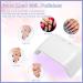 ANGNYA 30W UV Nail Lamp for Gel Nails - Professional Nail Dryer with 2 Timers - Portable UV Lamps for Nail Art at Home and Salons (White) - Buy Online on GoSupps.com