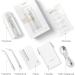 Portable Cordless Water Flosser for Teeth - Ultra Quiet IPX7 Waterproof Oral Irrigator | Rechargeable Dental Care for Travel Home & Office - Buy Online on GoSupps.com