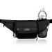 Tactical Fanny Pack with USA Flag Patch | Waterproof Waist Bag for Camping, Hiking & Hunting | Military Pistol Pouch Belt Bumbag - Buy Online on GoSupps.com
