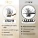 Buy D Curl Cluster Individual Eyelashes | 72pcs Mix Length 8-16mm for DIY Extensions - Buy Online on GoSupps.com