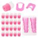 Ximimark 46pcs Nail Guard Kit - U-Curve Spill-Proof Protectors for Precision Polish+Easy-Release 10pcs Nail Gel Soaker Caps- Salon-Grade Nail Care Tool for Home Use