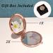 To My Daughter Rose Gold Compact Mirror - Unique Gifts from Mom & Dad for 18th Birthday & Graduation - Buy Online on GoSupps.com