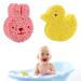 Batheschwamm children 2 pieces of bathing sponge children bathing sponge baby shower sponge children bathing sponge sweet shower sponge baby cartoon form konjac bathing sponge for baby