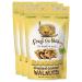 Crazy Go Nuts Walnuts - Banana, 4.5 oz (3-Pack) - Healthy Snacks, Vegan, Gluten Free, Superfood - Natural, Non-GMO, ALA, Omega 3 Fatty Acids, Good Fats, and Antioxidants 4.5 Ounce (Pack of 3)