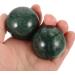 Baluue 2 Pieces Jade Baoding Exercise Balls - 40mm Green Chinese Stress Relief & Hand Massage Balls for Health - Buy Online on GoSupps.com