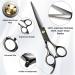 Wenshall Professional Barber Hair Scissor - Stainless Steel Hair Cutting Shears for Men, Women, Children & Adults - Salon Quality (6.5 inch, Black) - Buy Online on GoSupps.com
