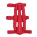 LEGEND Armguard XT Archery Arm Guards - Forearm Guard with Full Coverage & Protection - Vented Design Made of Thermoshaped EVA Foam - High-Density Adjustable Elastic Straps with Quick-Release Buckles M - length 8" Red