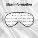 Buy Reusable Soft Sleep Mask Eye for Men & Women - Blackout Eye Cover for Better Sleep Travel & Camping - Perfect Gifts in Black & White Birds - Buy Online on GoSupps.com