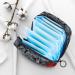 Menstrual Pad Bag with Zipper - Stylish Ladies Napkin Pouch & Tampon Collection Bag for Women & Girls (Heart & Rose Design) - Buy Online on GoSupps.com