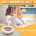 Tanoshimi Ceramic Slow Feeder Cat Bowl | Wooden Bracket & Silicone Mat | Prevent Bloat & Indigestion | Slow Eating for Pets - Buy Online on GoSupps.com