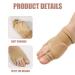 Peutier Foot Fingerless Glove Set - Comfortable Bale Cushions & Wrist Cuffs for Men & Women - Breathable Toe & Thumb Protection - Buy Online on GoSupps.com
