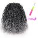 6 Packs Goddess Curly Locs Crochet Hair 14 Inch Faux Boho Hippie River Locs for Black Women - T1B/Gray - Buy Online on GoSupps.com
