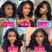 Lace Front Bob Body Wave Human Hair Wig 12 Inch Natural Color - Brazilian Virgin Remy, Glueless, Pre Plucked for Black Women - Buy Online on GoSupps.com