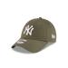 New Era New York Yankees League Essential 9forty Snapback Cap one size olive