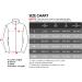 Buy Little Donkey Andy Insulated Hiking Jacket for Men - Breathable Thermal Running Hybrid - Lightweight & Warm in N-Gray | International Shipping Available - Buy Online on GoSupps.com