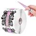 DouborQ 500PCS Acrylic Nail Forms Nail Extension Tips Nail Forms for Acrylic Nails  Acrylic Nail/UV Gel Nail Forms Guide Stickers Nail Art Equipment for Salon 1 Count (Pack of 1)