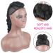 Goddess Braid Fauxhawk High Puff Hair Piece for Black Women - KRSI Yaki Straight Mohawk Clip-in Extensions (1B) - Buy Online on GoSupps.com