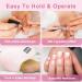 Nail Art Ombre Sponge Brush Applicator with 8 Washable Replacement Sponge Heads - Pink - Buy Online on GoSupps.com