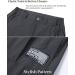 Magcomsen Men's 3/4 Capri Workout Shorts with Zipper Pockets - Dark Grey, Size 34 - Buy Online on GoSupps.com