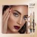 DELISOUL Metallic Eyeshadow Stick | Matte & Shimmer Cream Shadow | Waterproof & Long Lasting | High Pigmented Eye Highlighter Pen - Buy Online on GoSupps.com