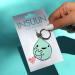 I Heart Guts Insulin Cartoon Enamel Keychain - Diabetes Awareness Funny Gift - Buy Online on GoSupps.com