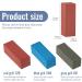 Patelai 3 Pcs Gummy Rubber Edge Tuning Stones Trio - Ski Snowboard Tuning Equipment - Red Gray Blue - 59 x 20 x 20 mm - Buy Online on GoSupps.com