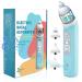 NZBOMU Baby Nasal Aspirator  Nasal Aspirator for Baby  Baby Nose Sucker  Electric Nose Suction for Baby with 3 Silicone Tips- Rechargeable  5 Levels of Suction & Music & Light