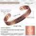 Shop Red Copper Magnetic Bracelet for Men & Women | European & American Retro Energy Health Bracelet - Boost Wellness & Style - Buy Online on GoSupps.com