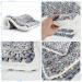 Hileyu 2 PCS Small Animal Plush Bed Warm Cat Dog Blanket Sleeping Pad Pet Pad Fluffy Bed Mat for Guinea Pig Hamster Rabbit Kitten Bunny Chinchilla Squirrel Hedgehog 11 x 11in (Pink dark blue) - Buy Online on GoSupps.com