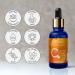 Buy Hyaluronic Acid Serum with Vitamin C - Hydrating Brightening Anti-Aging Formula for Glowing Skin | 0.75 oz - Buy Online on GoSupps.com