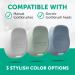Buy Steripod Portable UV Toothbrush Sanitizer Clip - Rechargeable Reduces Harmful Microorganisms Sage - International Shipping Available - Buy Online on GoSupps.com