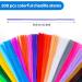 Eppingwin 200 PCS Multi-Colored Pipe Cleaners Craft Supplies - 20 Colors Chenille Stems for DIY Arts & Crafts Projects | Small Pack (Multi Color) - Buy Online on GoSupps.com