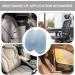 Back Rest for Car - Breathable Car Lumbar Support for Driving Seat - Soft Sponge Auto Seat Back Support for Driving Seat Summer Ergonomic Design Blue - Buy Online on GoSupps.com