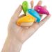 AUEAR 8 Pack Smile Face Toothbrush Head Cover Caps - Portable, Cute & Protective for Home, Travel & Outdoor Camping - 4 Colors - Buy Online on GoSupps.com
