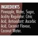 Epicure Pineapple Spears in Coconut Water 370 g (Pack of 6) Pinapple Spears in Coconut Water - Buy Online on GoSupps.com