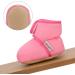 LACOFIA Baby Anti-Slip Winter Slipper Boots - Pink (12-18 Months) - Buy Online on GoSupps.com