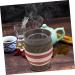 BCOATH Ceramic Gua Sha Cup Set - Moxibustion Pot Tool & Massage Accessory for Home Use - Buy Online on GoSupps.com