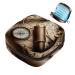 Vintage still lifes compass sextant spyglass old map pattern sanitary napkin storage bag menstruation pad bag pocket portable menstrual cup pocket with zipper color 11