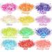1 Box Fashion DIY Manicure Glow in the Dark Neon Sequins Hexagon Sequins Nail Art Glitter Luminous Nail Powder(12) - Buy Online on GoSupps.com