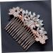 Angoily 1pc Hair Combs Hair Accessory for Women Rhinestone Headpiece Rhinestone Hair Clip Bridal Headpiece Comb Leg Garters for Thigh Accessories Korean Version Bride - Buy Online on GoSupps.com