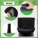 3-Piece Umpire Gear Set: 2 Umpire Brushes & Ball Bag - Black | Baseball Softball Referee Equipment - Buy Online on GoSupps.com