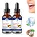 Bain de bouche l'huile de noix de coco bain de bouche l'huile fra che de noix de coco huile de noix de coco bio pure tirant pour les dents huile puissante de menthe poivr e bio (2)