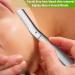 Silver Diamond Eyebrow Razor for Men and Women - Anti-Slip Handle, Stainless Steel Dermaplaning Tool for Hair Removal - Buy Online on GoSupps.com