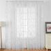 Premium Silver Window Curtains - Noise Insulation Soft & Durable Fine Silk for Living Room & Bedroom - Buy Online on GoSupps.com